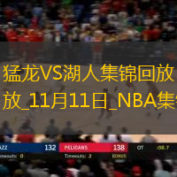 11月11日NBA常規(guī)賽猛龍-湖人精彩鏡頭