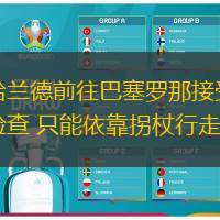哈蘭德前往巴塞羅那接受檢查 只能依靠拐杖行走